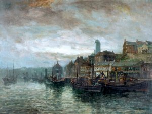 Nábřeží v North Shields, asi 1890-1910